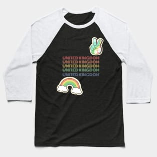 United Kingdom Pride Baseball T-Shirt